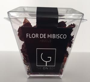 The Gin Box - Hibiscus Flower Individual Container